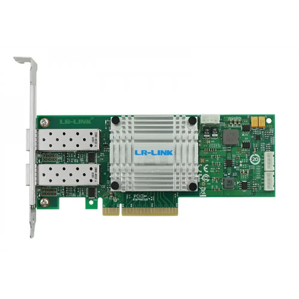 Сетевая карта LR-Link LREC9812AF-2SFP+ с двумя портами 1000Base-X/10GBase-X