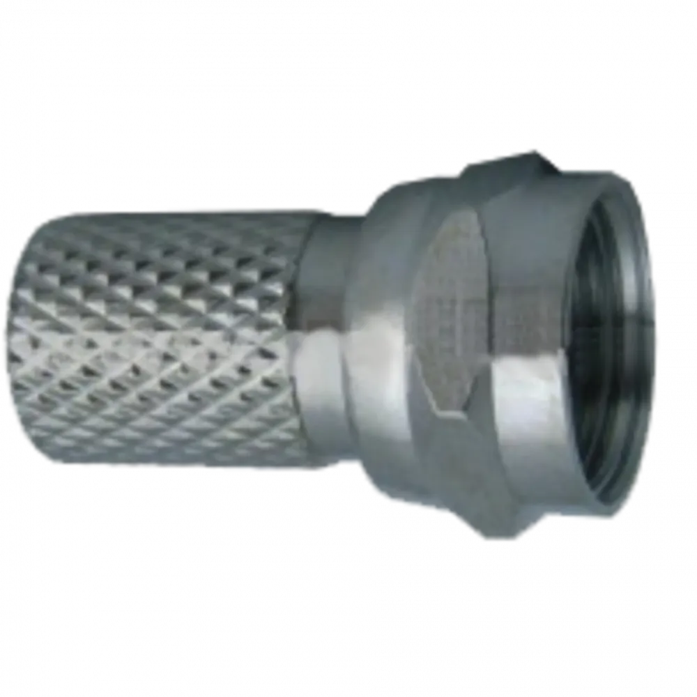 Разъем для коаксиального кабеля RG6 Twist (100 шт)