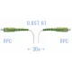 Патчкорд оптический FTTH SC/APC, кабель 604-02-01W, 30 метров