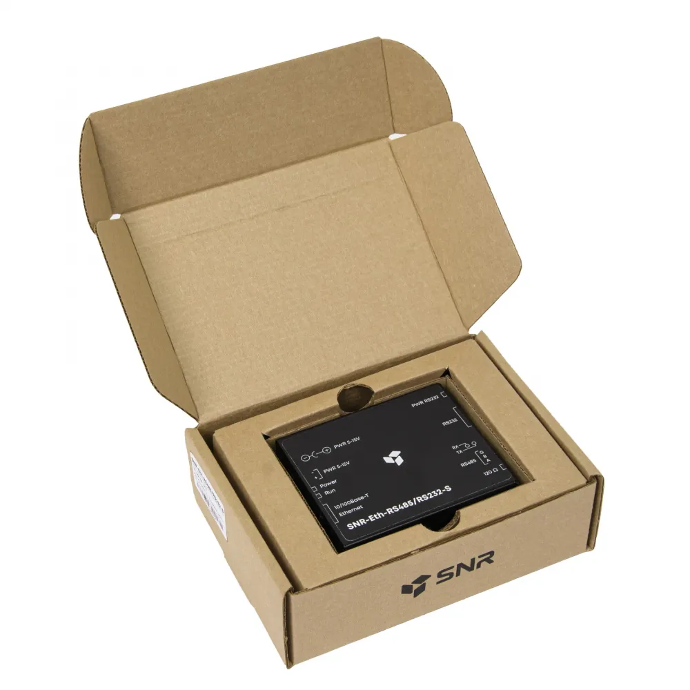 Конвертер интерфейсов RS232/RS485 в Ethernet