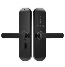Дверной Wi-Fi замок с поддержкой отпечатка, кода, карты Tuya Smart (PST-E202)