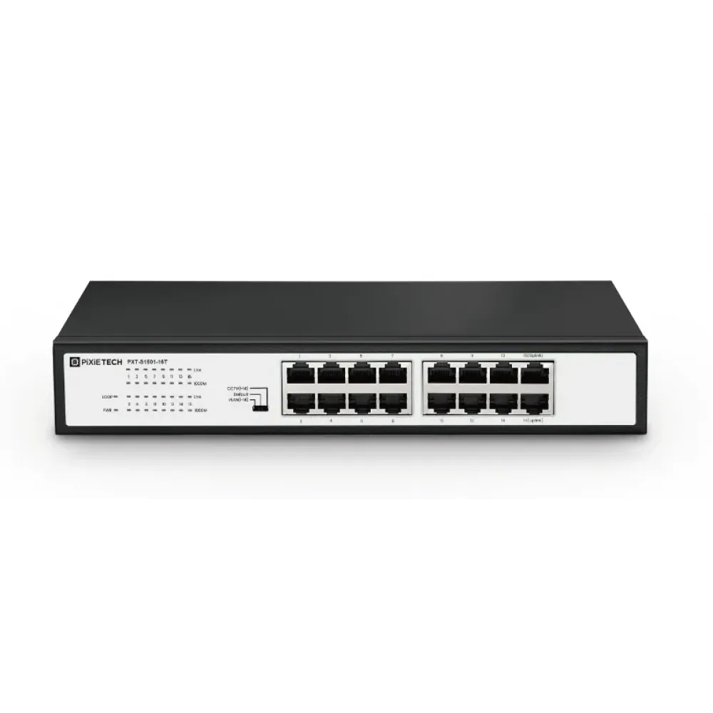 Неуправляемый коммутатор Pixietech PXT-S1501-16T