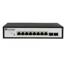 Неуправляемый PoE коммутатор Pixietech PXT-S1501-8TP-2S