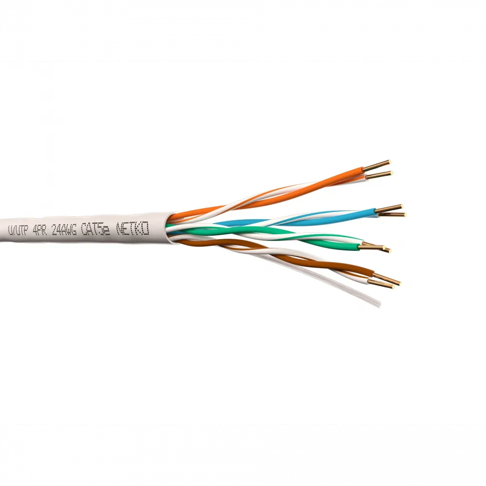 Кабель U/UTP4 cat.5e NETKO, 4 пары 24 AWG BC, PVC, indoor, 305м