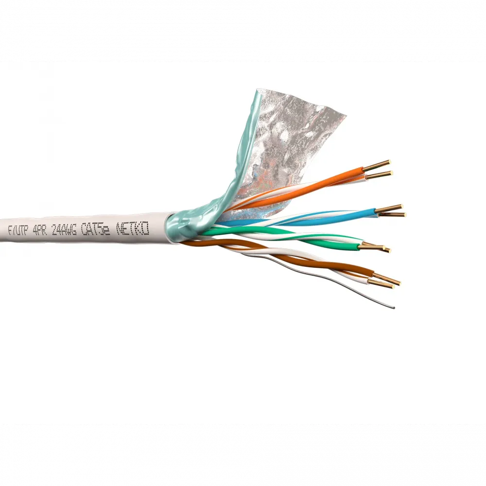 Кабель F/UTP4 (FTP4) Cat.5e NETKO, 4 пары, 24 AWG BC, PVC, для внутренней прокладки, 305м