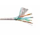 Кабель F/UTP4 (FTP4) Cat.5e NETKO, 4 пары, 24 AWG BC, PVC, для внутренней прокладки, 305м