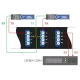 Пассивный оптический отвод 32 порта LC/UPC (деление 1х2), SM, 1U