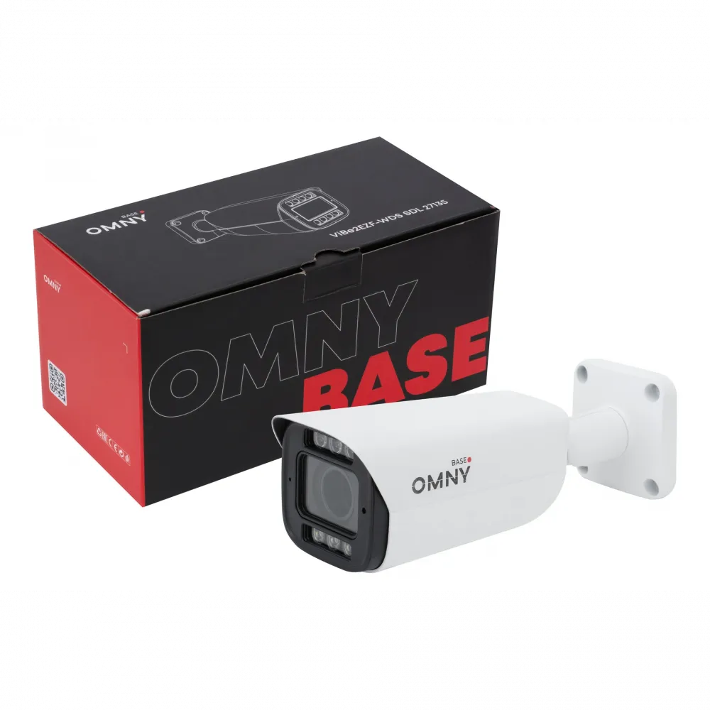 Камера сетевая буллет 2Мп OMNY BASE ViBe2EZF-WDS SDL-C 27135
