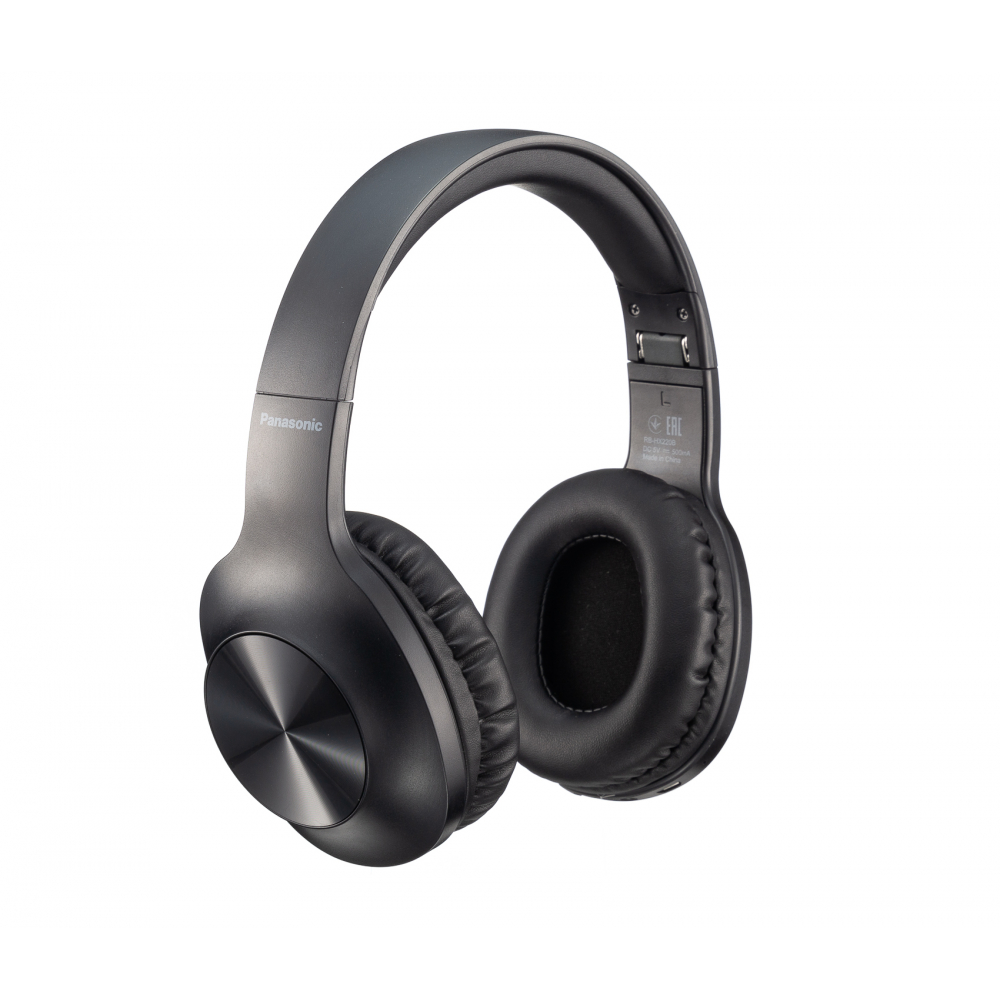 Наушники Over-ear Panasonic RB-HX220 BT 5.0, SBC, Wireless, Mic, Черный