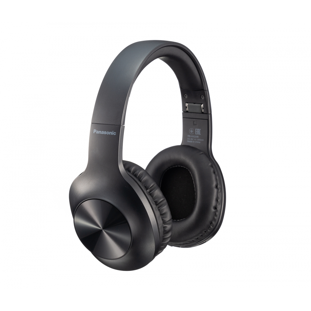 Наушники Over-ear Panasonic RB-HX220 BT 5.0, SBC, Wireless, Mic, Черный