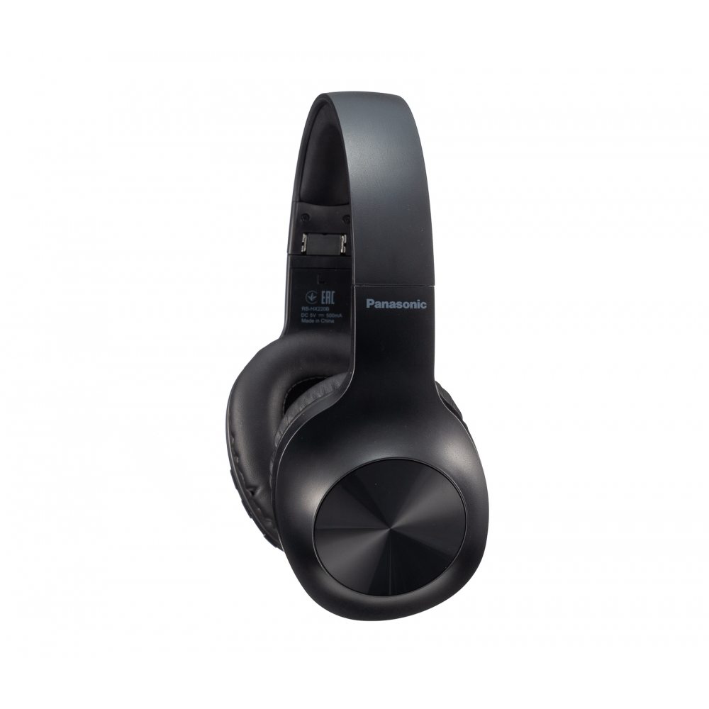 Наушники Over-ear Panasonic RB-HX220 BT 5.0, SBC, Wireless, Mic, Черный