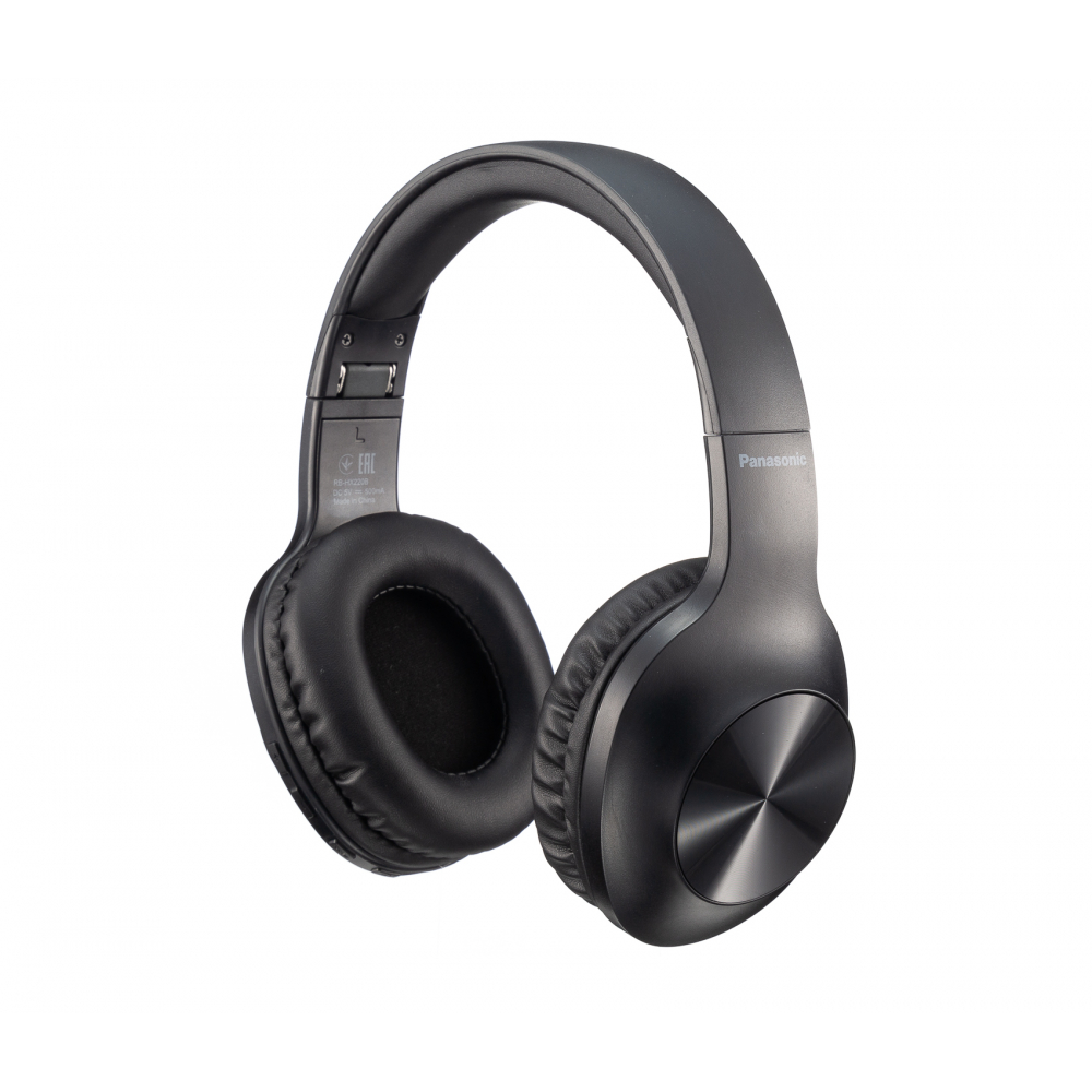 Наушники Over-ear Panasonic RB-HX220 BT 5.0, SBC, Wireless, Mic, Черный