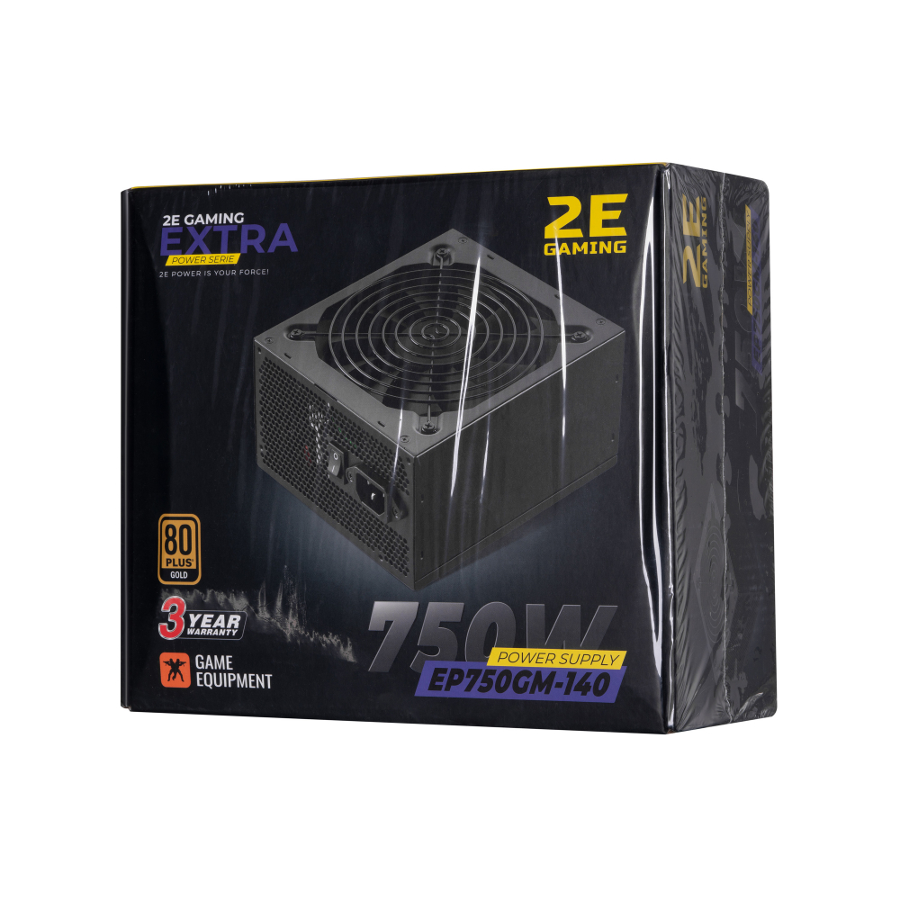 Блок питания 2E GAMING Extra Power 750W 80+ Gold Fully Modular