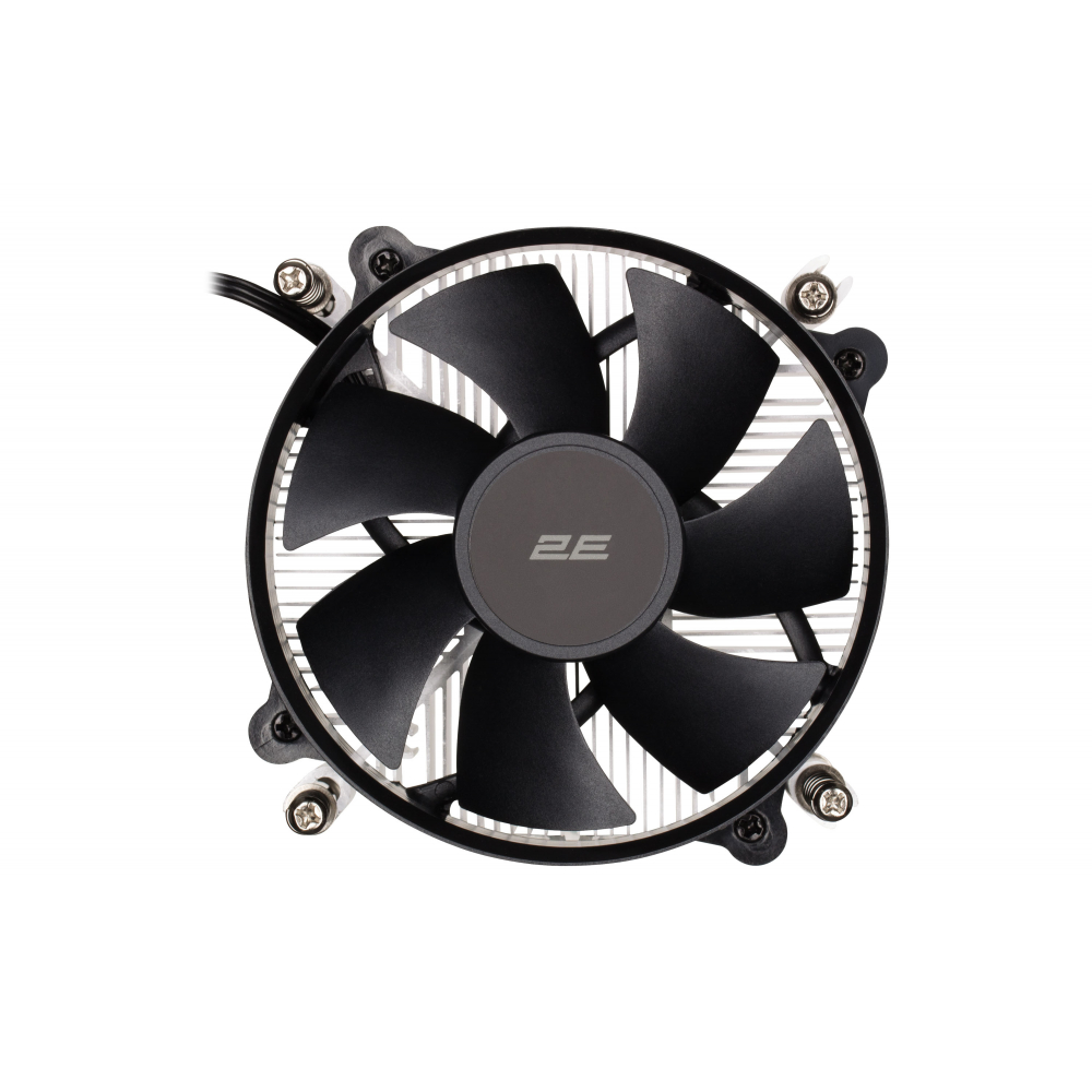 Процессорный кулер 2E CX10384 для сокетов LGA1700, 1366, 1200, 115x с 4pin PWM и TDP 65W