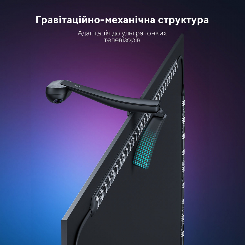 Набор адаптивной подсветки Govee H605C Envisual TV Backlight T2 с двойными камерами 55-65" RGB Черный