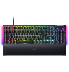 Клавиатура механическая Razer BlackWidow V4, 114key, Yellow Switch, USB-A, EN/RU, RGB, чёрный