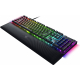 Клавиатура механическая Razer BlackWidow V4, 114 клавиш, Yellow Switch, USB-A, EN/RU, RGB, чёрная
