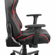 Кресло игровое 2E GAMING HIBAGON II, ПУ кожа, 3D-Armrests, черно-красное