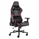 Кресло игровое 2E GAMING HIBAGON II, ПУ кожа, 3D-Armrests, черно-красное