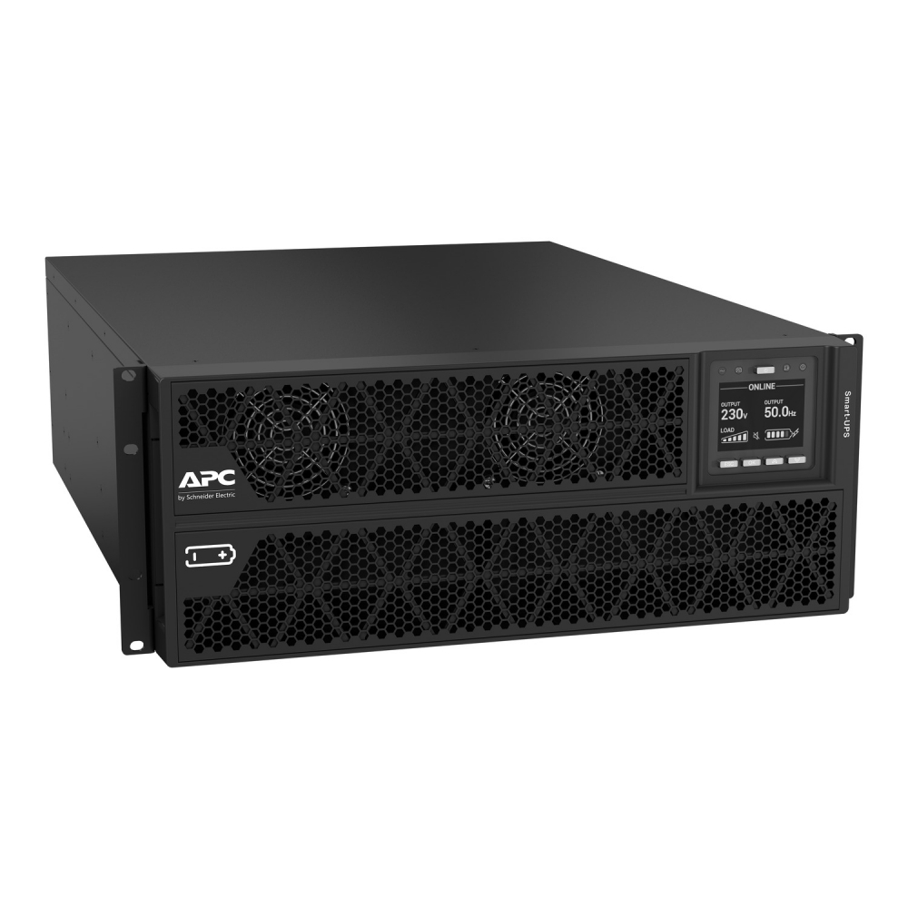 ИБП APC Smart-UPS 6000VA/6000W, RT 4U, LCD, USB, RS232, 2xC13, 1xC19