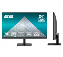 Монитор 2E 23.8 E2425B D-Sub, HDMI, VA, 100Hz, FreeSync