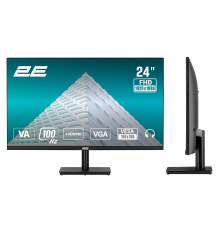 Монитор 2E 23.8 E2425B D-Sub, HDMI, VA, 100Hz, FreeSync