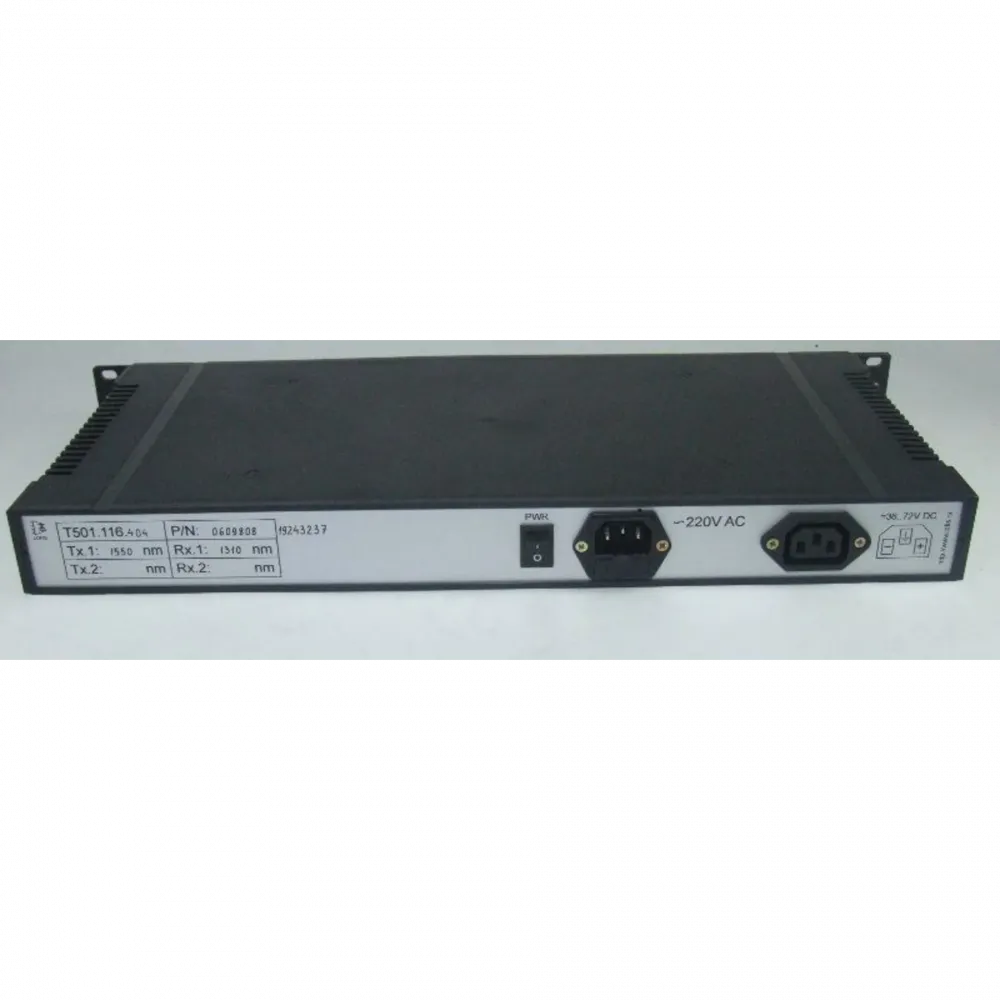 Мультиплексор модульный оптический 4x E1 + Gigabit Ethernet 1000BASE-T + 4x RS-485