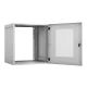 Настенный шкаф 19" 12U, перфорация, 540x500 мм, серый