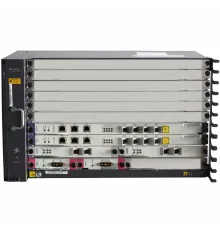 6RU шасси Huawei OLT GPON, 6 слотов для установки интерфейсных модулей, 2x10G порта (уценка 1)