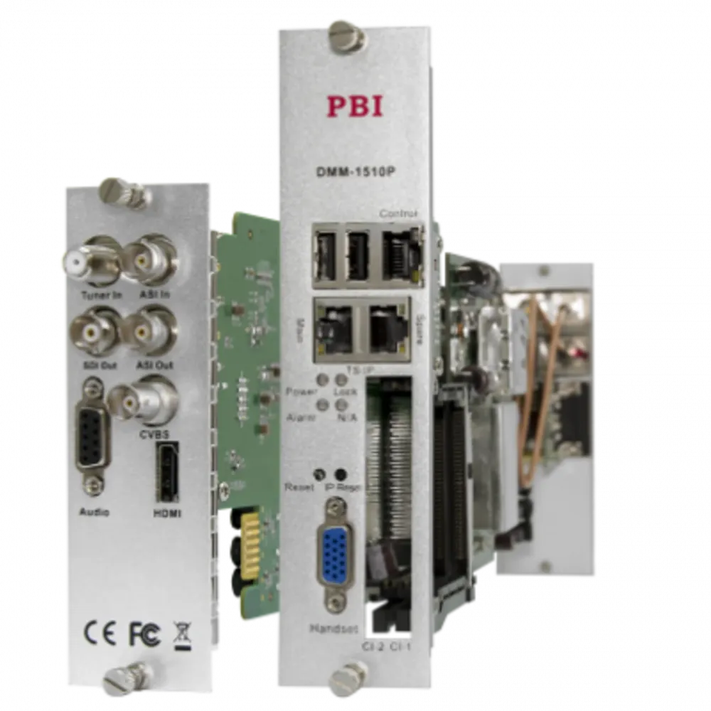 Профессиональный IRD приемник PBI DMM-1510P-22S2 для цифровой головной станции PBI DMM-1000