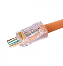 Коннектор сквозной Pixietech RJ-45 cat.6