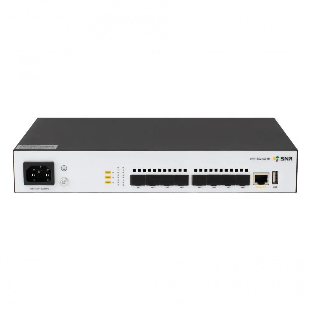 Управляемый коммутатор уровня 2+ SNR-S5210X-8F