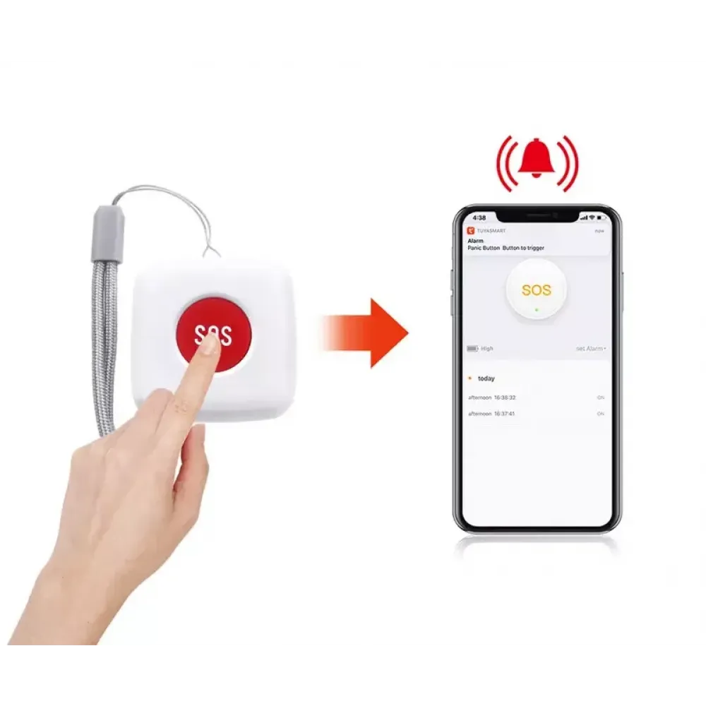 SOS-кнопка Tuya Smart Zigbee — купить в интернет-магазине