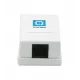 Розетка накладная Pixietech, CAT5e UTP RJ-45, 1 порт