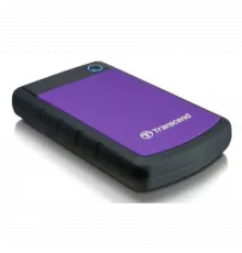 Жесткий диск Transcend USB 3.0 1Tb TS1TSJ25H3P StoreJet 25H3P (5400rpm) 2.5 фиолетовый