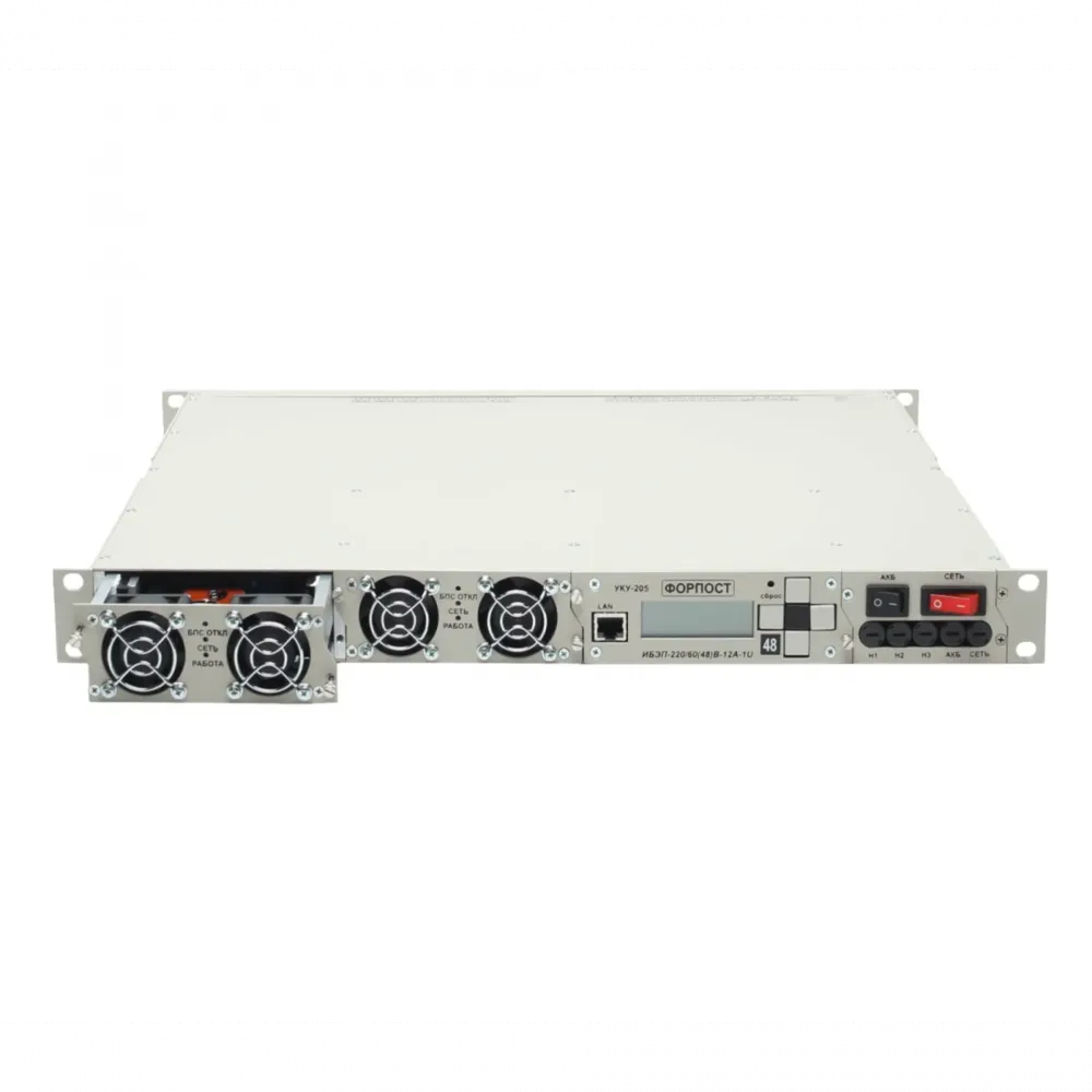 Преобразователь ИБЭП-220/48B-12A-2/2(400)-1U