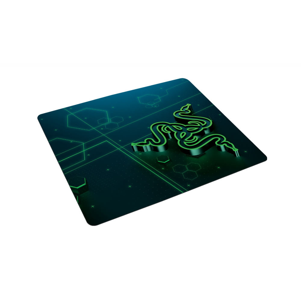 Игровая поверхность Razer Goliathus Mobile S, 215x270x1.5 мм, чёрно-зеленый