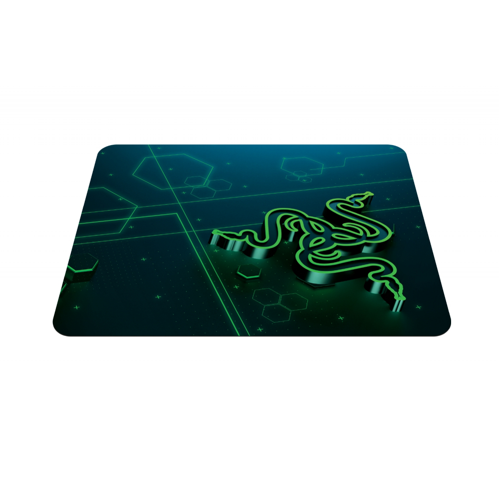 Игровая поверхность Razer Goliathus Mobile S, 215x270x1.5 мм, чёрно-зеленый