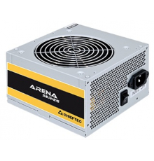 Блок питания CHIEFTEC iArena  (450W), >85%, 120мм, 1xMB 24pin(20+4), 1xCPU 8pin(4+4), 2xMolex, 3xSATA, 1xPCIe 8pin(6+2), Bulk