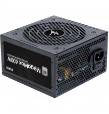 Блок питания Zalman Megamax  (600W) 83% 80+ White 120мм 1xMB 24pin(20+4) 2xCPU (8pin+4pin) 4xMolex 6xSATA 2xPCIe 8pin(6+2)