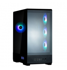 Корпус Zalman P50 DS без БП, 2xUSB3.0, 1xUSBType-C, 4x120мм ARGB, VGA 435мм, LCS ready, TG Side Panel, ATX, чёрный