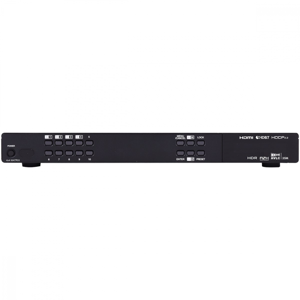 Матричный коммутатор и HDBaseT передатчик HDMI 4x4 Cypress CPLUS-44PLV