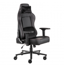 Кресло 2E GAMING BASAN II, ПУ кожа, 4D-Armrests, чёрно-красный