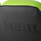 Кресло 2E GAMING HEBI с подлокотниками Foldable Armrests, чёрно-зелёный