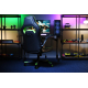 Кресло 2E GAMING HEBI с подлокотниками Foldable Armrests, чёрно-зелёный