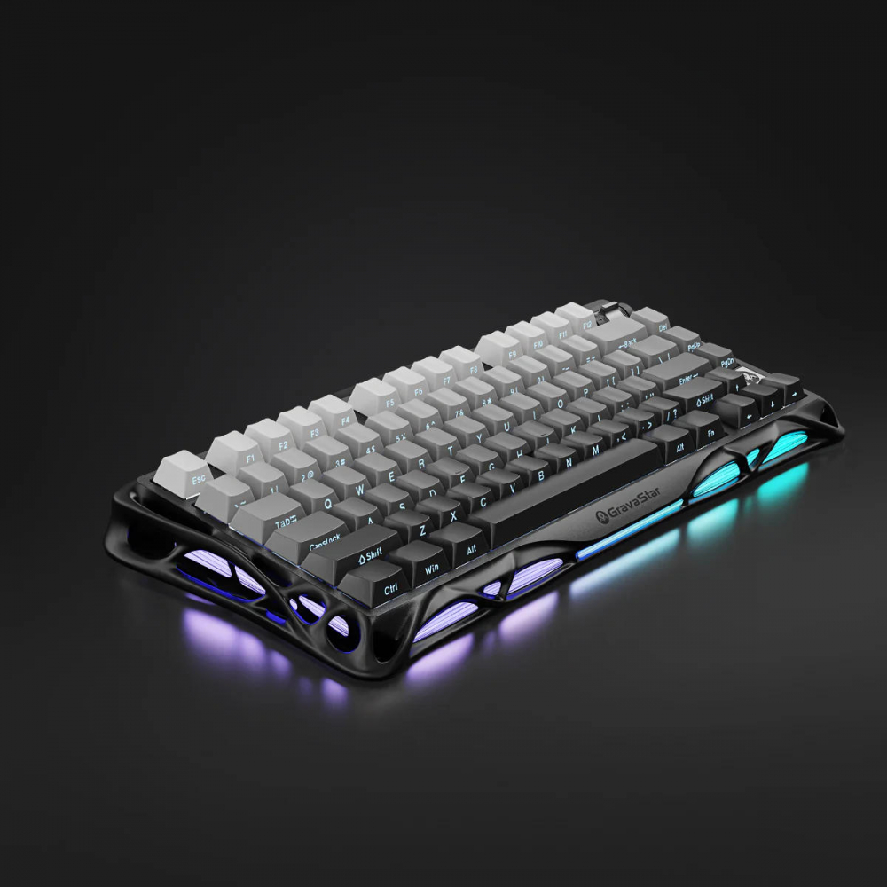 Клавиатура механическая GravaStar Mercury K1 80keys, черный