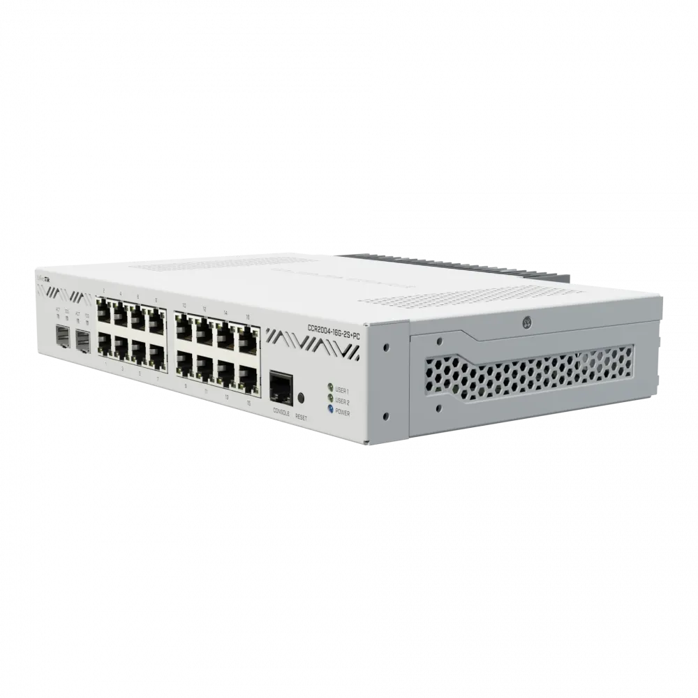Mikrotik Cloud Core Router CCR2004-16G-2S+PC