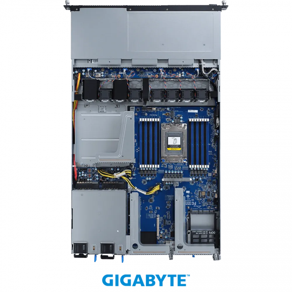 Платформа Gigabyte 1U R162-ZA0 с процессором AMD EPYC 7003