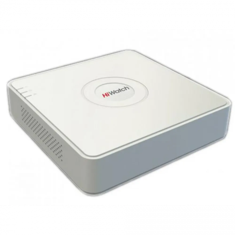 Видеорегистратор гибридный 4-х канальный HiWatch DS-H204QA(B)