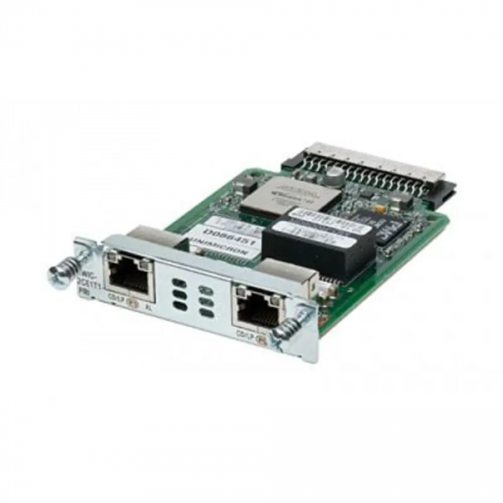Модуль Cisco HWIC-2FE: двухпортовый Fast Ethernet WAN интерфейсный контроллер